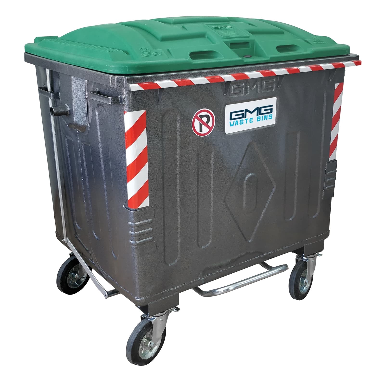 Metal Waste Container GM 1100 Gekas Metal (GMG)