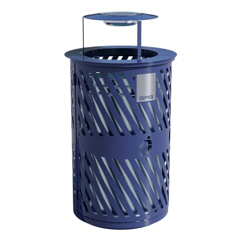 Ground-mounted litter bin GMD 135